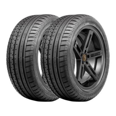 Imagem de Kit 2 Pneus Continental Aro 18 245/45R18 ContiSportContact 2 J 100W XL