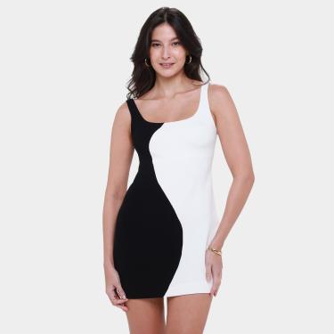 Imagem de Vestido Curto Farm Patch Ondas-Feminino