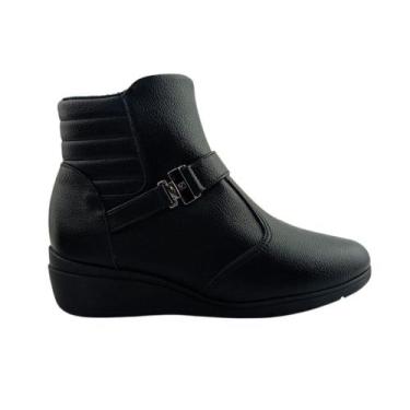 Imagem de Bota Feminina Piccadilly 117107-13 Mary Therap Beth, Preto, 36