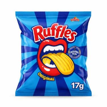 Imagem de Kit 10 Ruffles Original 17g Batata Chips Crocante Snack - 000028006E, 