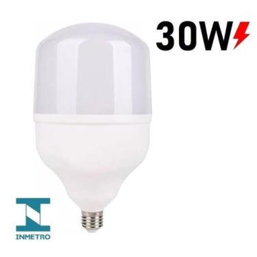Imagem de Lâmpada Led Bulbo 20w, 30w, 40w, 50w E27 Bivolt 6500K Branco Frio, 30W