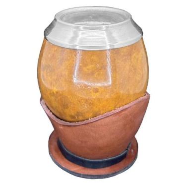 Imagem de Cuia Coquinho Fama YL11CR com Bocal em Aço Inoxidável
