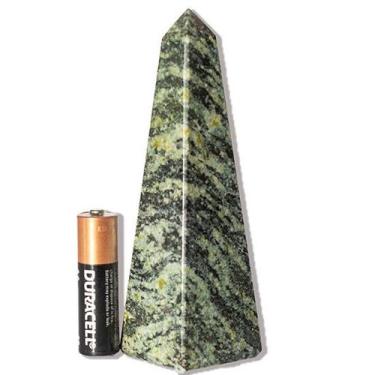 Imagem de Obelisco de Quartzo Brasil - Pedra Natural 11cm 211g - Cod 142206 - Cr