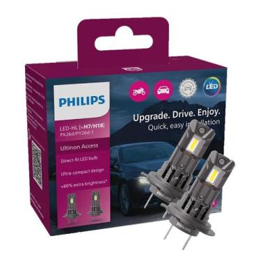 Imagem de Lâmpada Led H7/H18 Philips Ultinon Acess 12V 16W 6000k Super Branca 80
