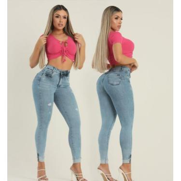 Imagem de Calça Jeans Tam 44 Lycra Valentim