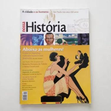 Imagem de Revista Nossa História Abaixo As Mulheres N03 - vera cruz