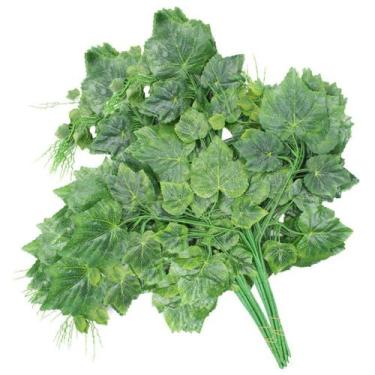 Imagem de 12 Ramos Decoração Arranjo Uva Artificial Planta Decorativa Plástico 5