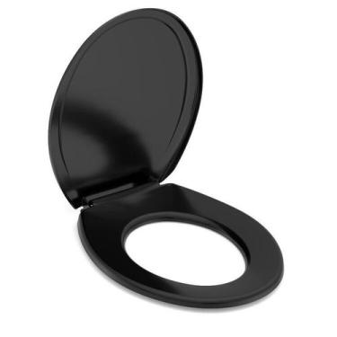 Imagem de Kit 3 Assentos Original Universal Multimarcas Roca Preto