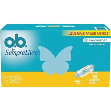 Imagem de Absorvente o.b. sempre livre procomfort medio c/16