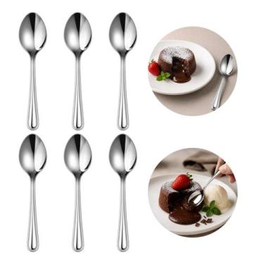 Imagem de Conjunto de 30 Colheres De Chá 15cm Continental Inox - Fratelli