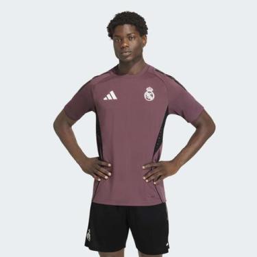 Imagem de Camisa Real Madrid 26/27 Treino Adidas Masculina, Roxo, GG