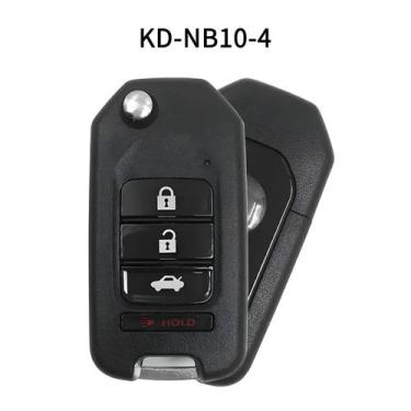 Imagem de 2pcs CHAVE REMOTA NB10-4 KD UNIVÉRSAL 4 Botões Série NB Para Honda Est