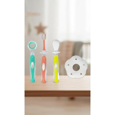 Imagem de Kit Higiene Bucal Infantil 3 Peças com Protetor - Congratulations Stor