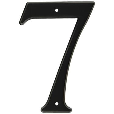 Imagem de Baldwin 90677190# 7 Número de casas plano, preto