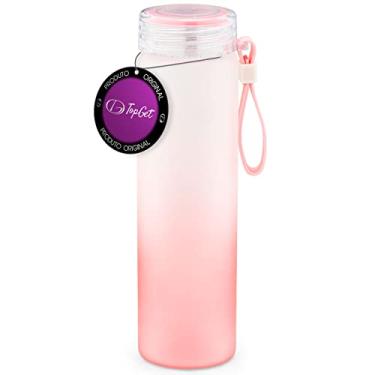 Imagem de Garrafa de Vidro 470 ml Frost TopGet (Rosa)