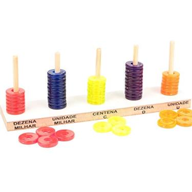 Imagem de Ábaco Aberto 50 Argolas Translúcidas 1930 - Carlu