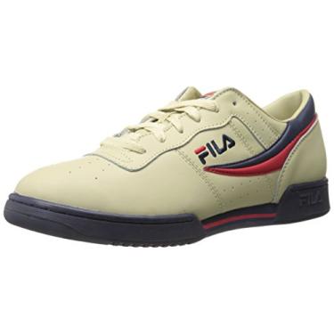 Imagem de Fila Men's Original Fitness, Cream/Peacoat/Chinese Red, 7.5 M US