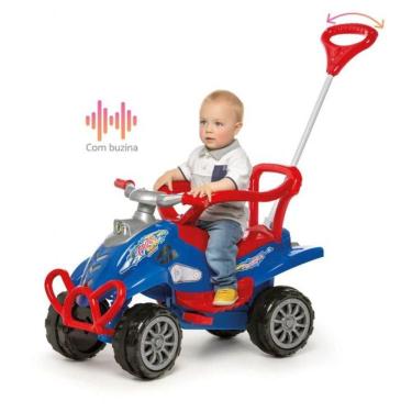 Imagem de Veículo Para Bebê Cross Turbo Calesita (Azul) - Calesita