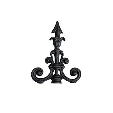 Imagem de Ponteira Ponta de Lança Ferro N19 Grade Portão Muro 23x18cm