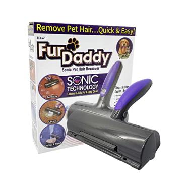 Imagem de Removedor de pelos de animais de estimação NC Furdaddy Sonic Roller Dog Remover, Removedor de pelos de gatos, Removedor de pelos de animais de estimação