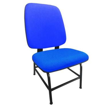 Imagem de Cadeira Para Obeso Cadeirão Fixo Estofado Maxx Reforçada Até 170 Kg Te