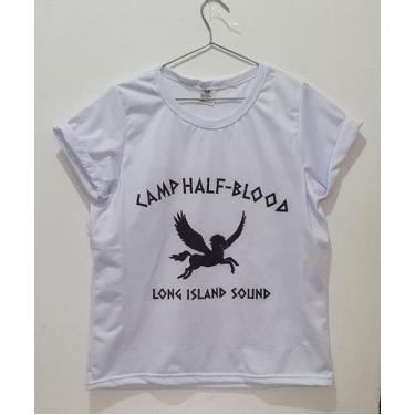 Camiseta camp half blood: Encontre Promoções e o Menor Preço No Zoom