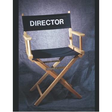 Imagem de I'm a director notebook with 100 inspiring quotes from great filmmakers 8.5"x11": Ideal for filmmakers, directors, cinematographers, film students, ... storytellers, animators, advertisers and more