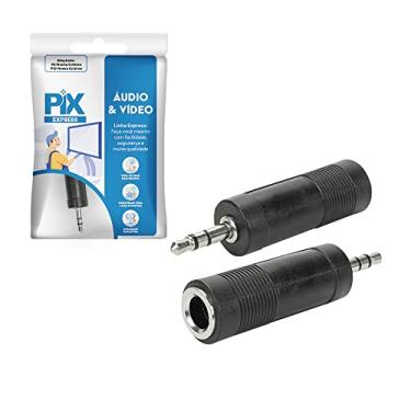 Imagem de PIX Adaptador P2 Macho Estereo / P10 Femea Estereo