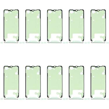 Imagem de HUANGYUNCHAO Acessórios telefônicos Para Samsung Galaxy S22 5G SM-S901B 10PCS Front Hous Substituição do telefone celular