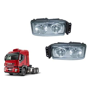 Imagem de PAR FAROL DIANTEIRO LADO ESQUERDO LADO DIREITO PARA IVECO STRALIS