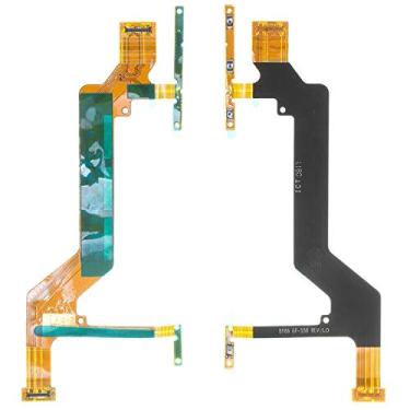 Imagem de Peças de reparo de cabo flexível compatíveis com Sony G3212 Xperia XA1 Ultra Dual, G3221 Xperia XA1 Ultra, G3223 Xperia XA1 Ultra, G3226 Xperia XA1 Ultra Dual, (botão de iniciar, botão de som)