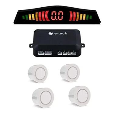 Imagem de Sensor de Estacionamento 4 Pontos , E-Tech Imports, Car_Electronics, Prata