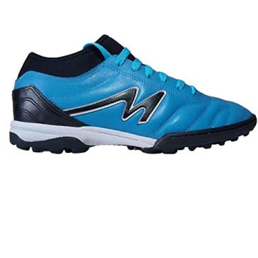 Imagem de Chuteira Society E Campo Mathaus Solista Botinha Na Sola 160 COR:Azul Claro;Gênero:Unissex;Tamanho:42