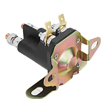 Imagem de Solenoide Starter 12V Ride On Mower Motec Universal 400Amp Club Car Solenoids 4 Postes, Universal 4 Postes Starter Solenoide Apto para Exmark 1-513075 117-1197 513075 Gilson 212655