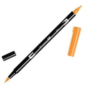 Imagem de Tombow Pincel Ponta Dupla - 933 Laranja