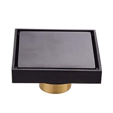 Imagem de Ralo do assoalho do chuveiro com tampa removível padrão quadrada