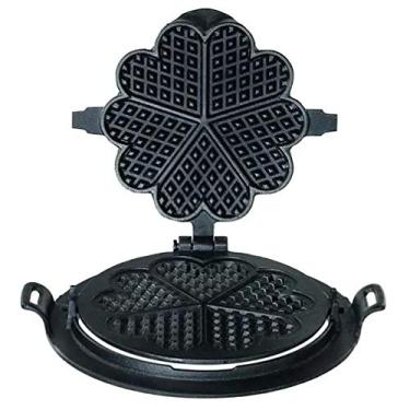 Imagem de Forma Wafer Ferro Fundido Fogão a Lenha