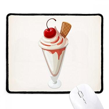 Imagem de Mousepad Cherry Cônico Cup Sweet Ice Cream Tapete de borracha para jogos