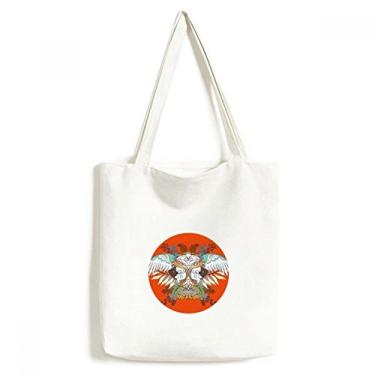 Imagem de Ukiyo-e Bolsa de compras com asa de flor e árvore japonesa, bolsa casual