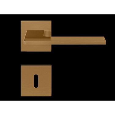 Imagem de Fechadura em Zamac Roseta Quadrada 502-55 Interna Sara Pado