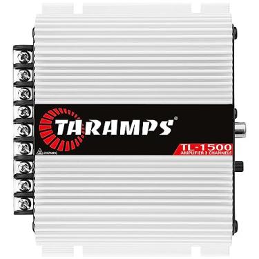 Imagem de Módulo Taramps TL 1500-390 W RMS - 1 canal de 200W Rms 4 ohms para subwoofer + 2 Canais de 95W Rms 2 ohms Full Range Amplificador Som Automotivo caixa trio sub entrada Fio e RCA