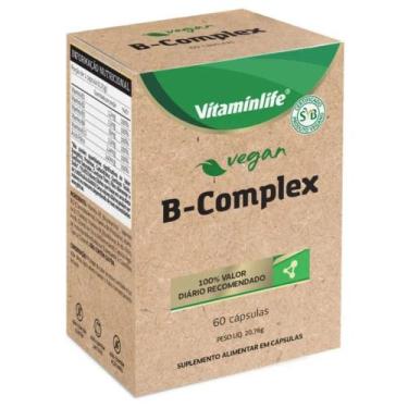 Imagem de B-Complex Vitamina Complexo B Vegan 60 Cápsulas Vitaminlife
