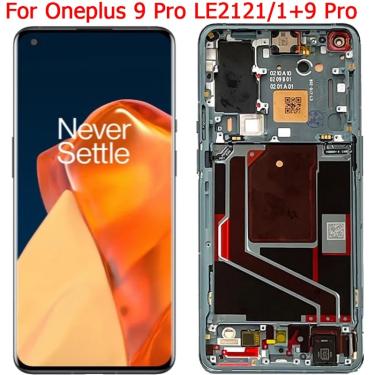 Imagem de Oneplus 9 Pro LCD Touch Screen Display com Frame  6 7 "  LE2121  LE2123  LE2125