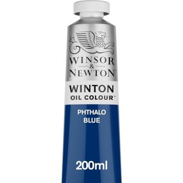 Imagem de Winsor & Newton Winton Tinta a Óleo, Azul (Phthalo Blue), 200 ml