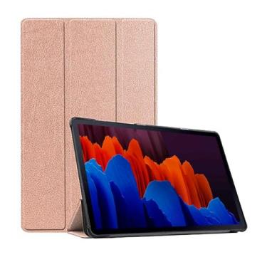 Imagem de Capa Case Smart Para Galaxy Tab S7+ (Tela 12.4") - C7 COMPANY (Nude)