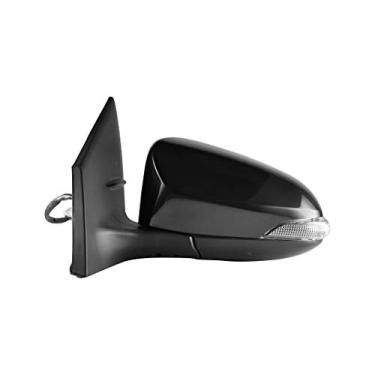 Imagem de Lado do motorista não pintado operado por energia, dobradura manual, aquecido com sinal retrovisor lateral para Toyota Corolla 2014-2017 - TO1320295