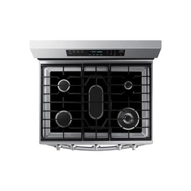 Imagem de FireFly Home Protetor de topo de fogão Samsung para fogão a gás, ajuste personalizado, ultrafino, reutilizável, queimador, proteção contra respingos - NX60A6711SS/AA