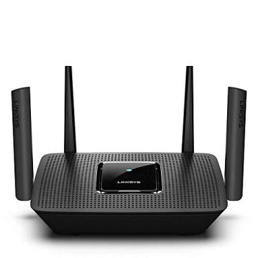 Imagem de Linksys Roteador Mesh Wifi 5, Tri-Band, 2.000 pés quadrados de cobertura, suporta Wi-Fi de convidados, controle dos pais, mais de 20 dispositivos, velocidades de até (AC2200) 2,2 Gbps - MR8300