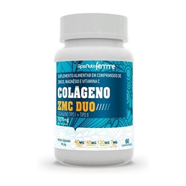 Imagem de Apisnutri Colágeno Zmc Duo Tipo I + Tipo Ii 1270Mg (60 Comp)