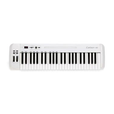 Imagem de Controlador Midi USB 49 Teclas Branco Samson Carbon 49 [F035]